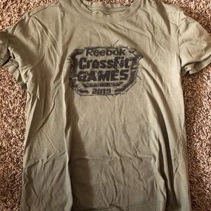 Olive green Reebok medium shirt